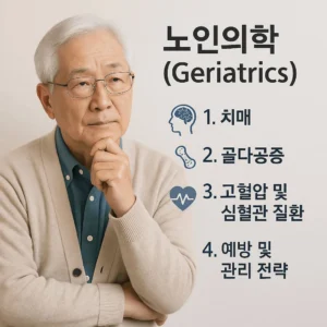 노인의 고민하는 모습