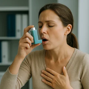 호흡기 치료하는 모습